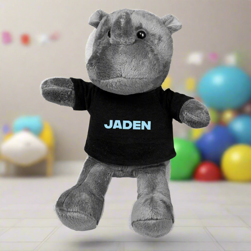 Rhino Plush Toy - Name