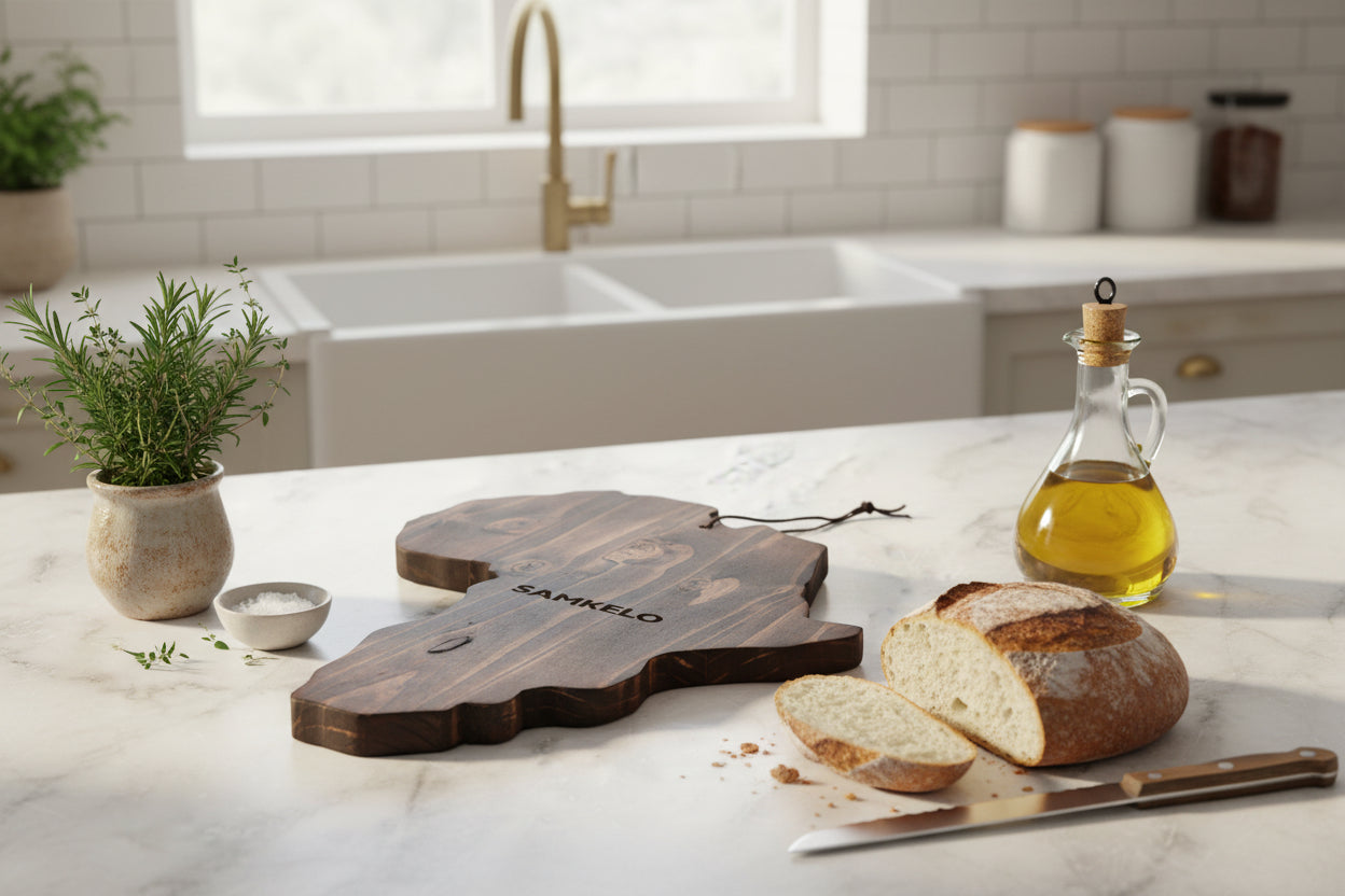 The Wine & Dine Serving Board - Name