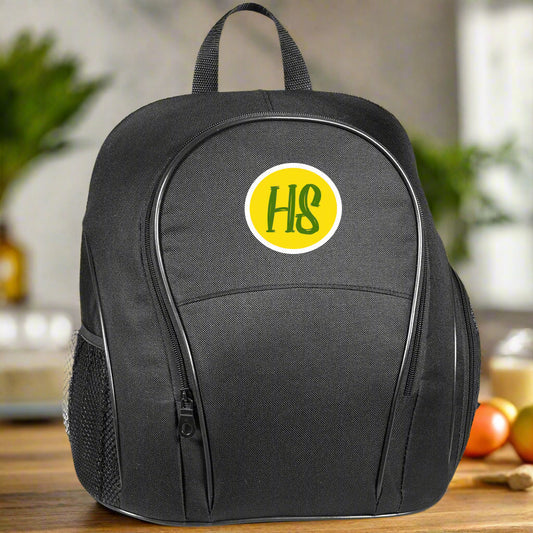 Personalised ChillPack Backpack - Initials (Yellow)