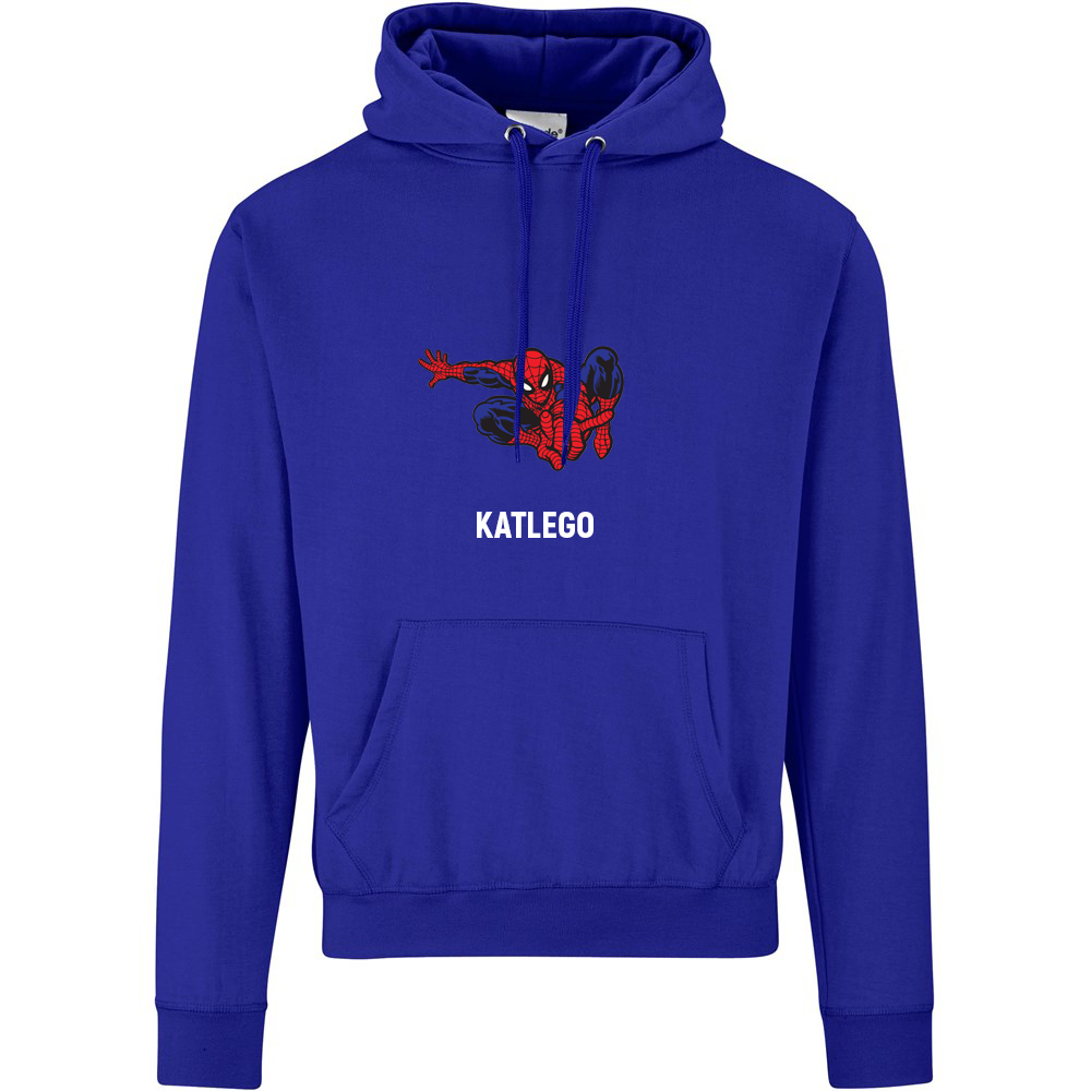 Boys Spider Man - Personalized Name Hoodie