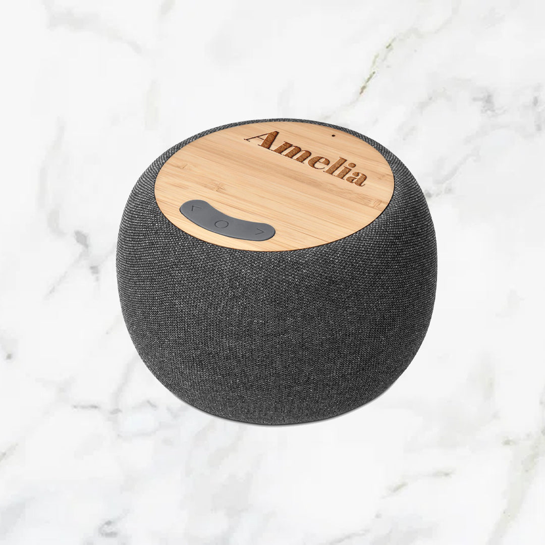 PowerBeat Wireless Charger & Bluetooth Speaker - Name