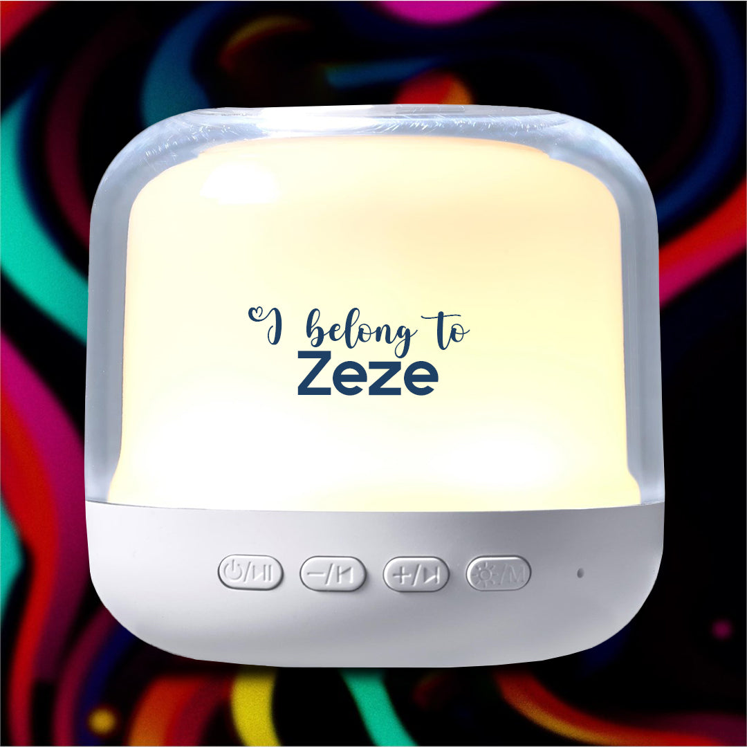 I Belong Vibe RGB Speaker Lamp