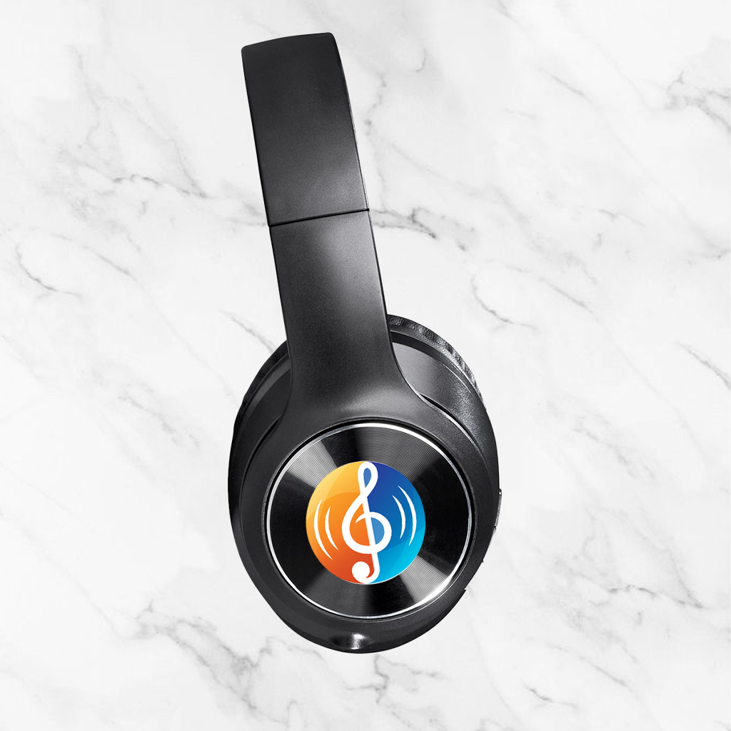 Apex Headphones Active Noise-Cancelling Bluetooth Headphones - Music Note