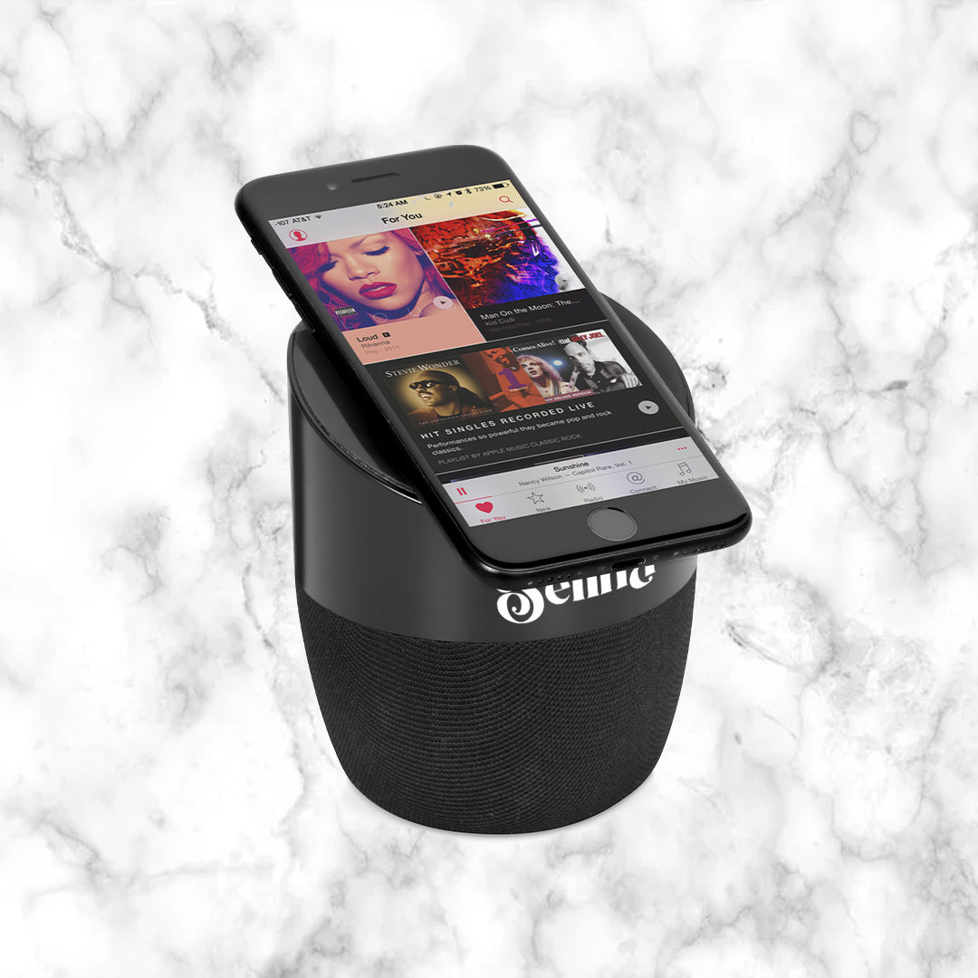 Spark Boost Wireless Charger & Bluetooth Speaker - Name Only