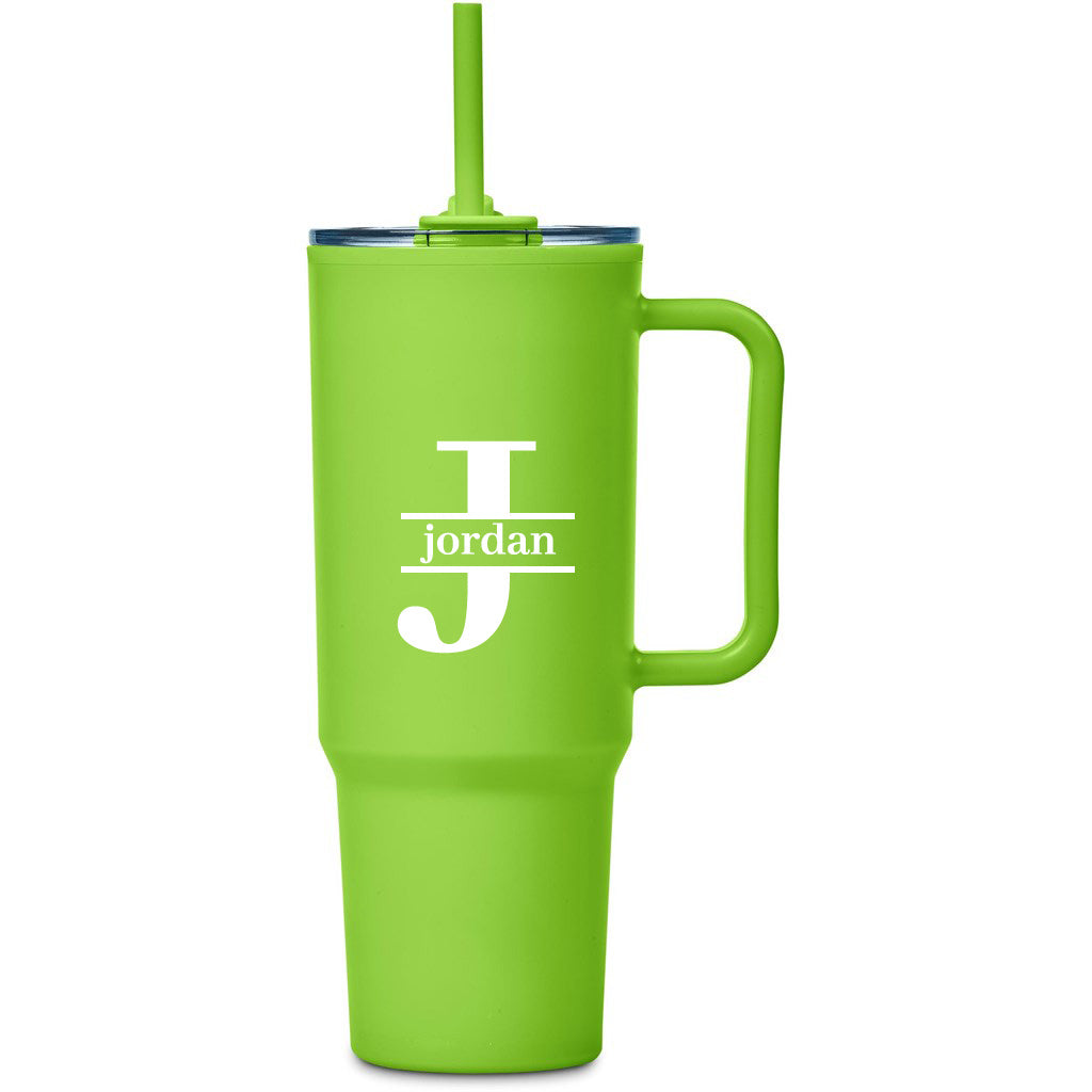 Personalised Initial + Name TempLock Double-Wall Mug
