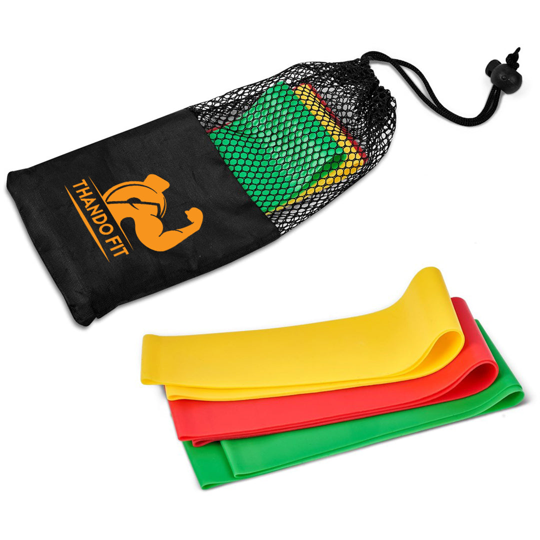 Fitness Resistance Bands - Set Of 3