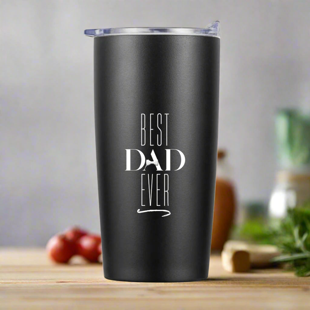 Travel Mug Engraving Best dad ever