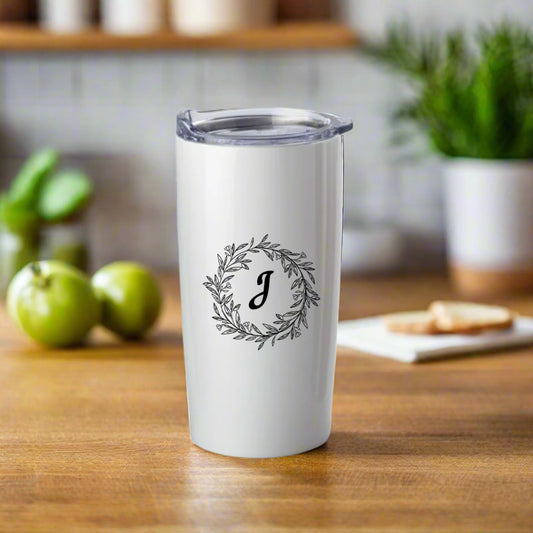 Personalised Floral Travel Mug