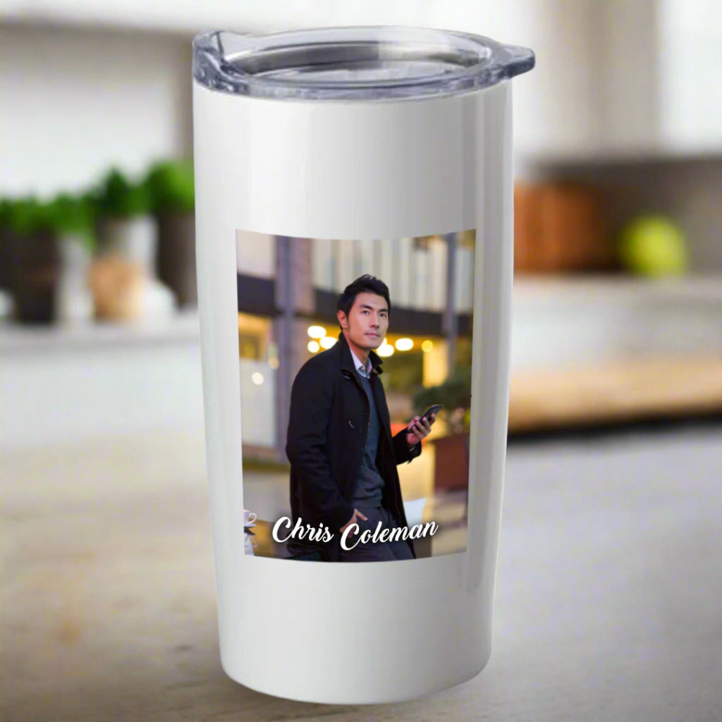 On-the-go Personalized Travel Mug Photo