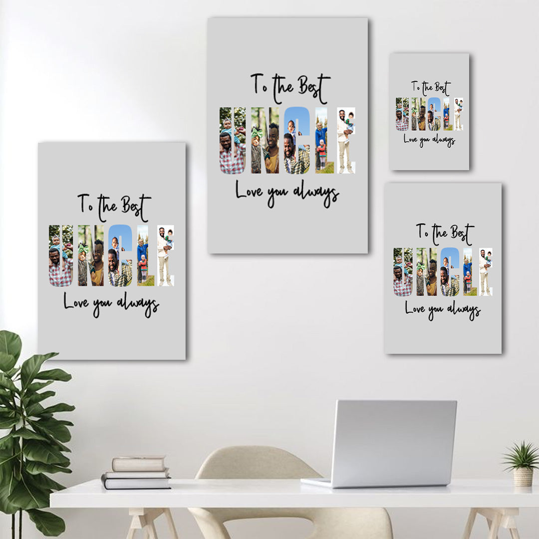Personalised Canvas - Uncle