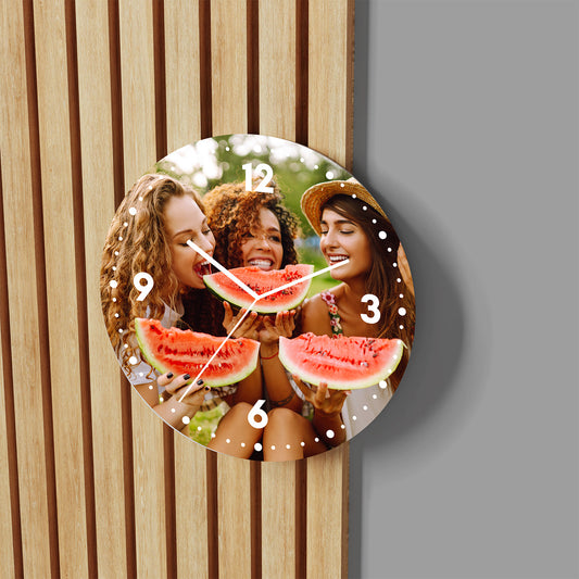 Personalised Friendship Wall Clock - Photo