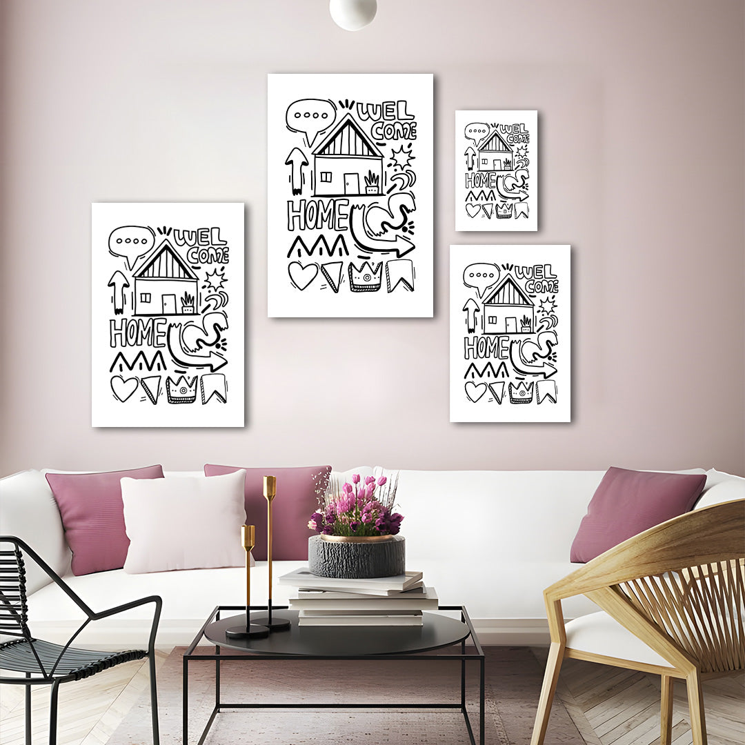 Welcome Home Canvas