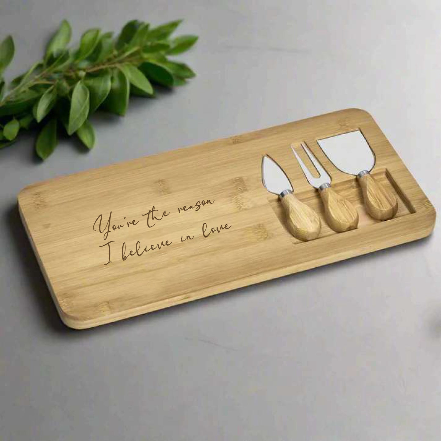 Serve Cheese Board Set - Love Miracle