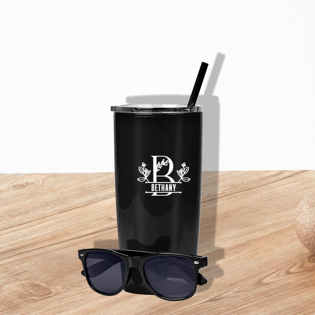 Summer Essentials Set - Name + Initial