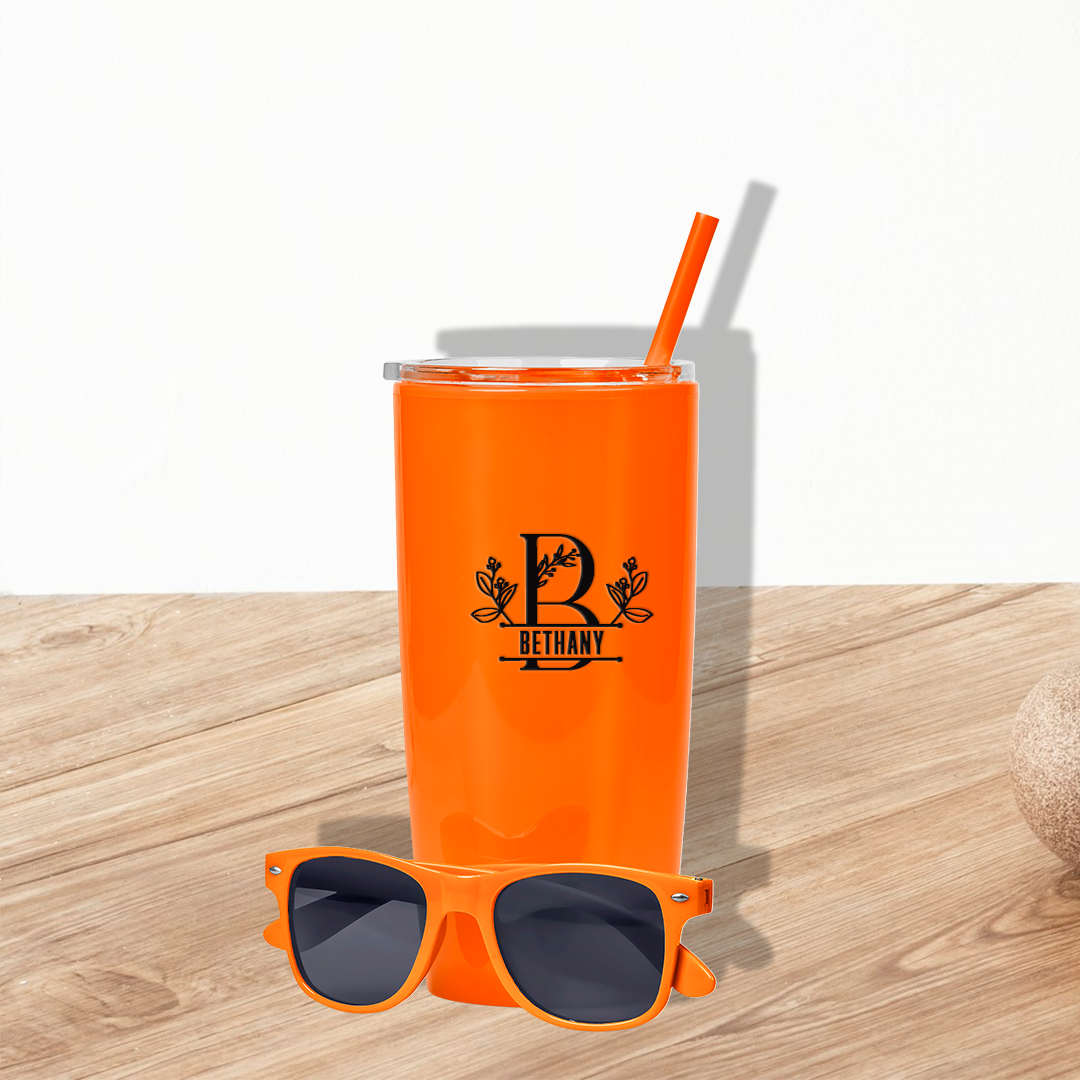 Summer Essentials Set - Name + Initial