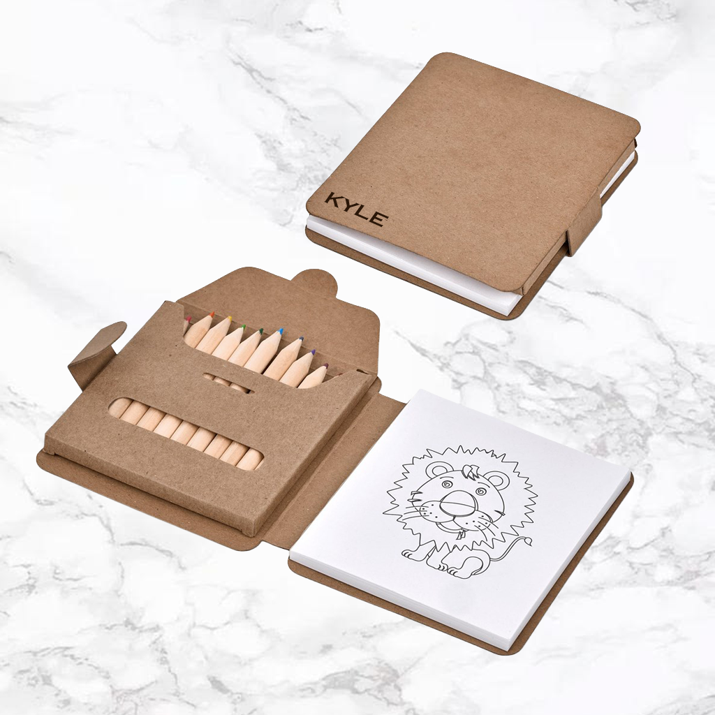 Junior Artist Colouring Kit - Name
