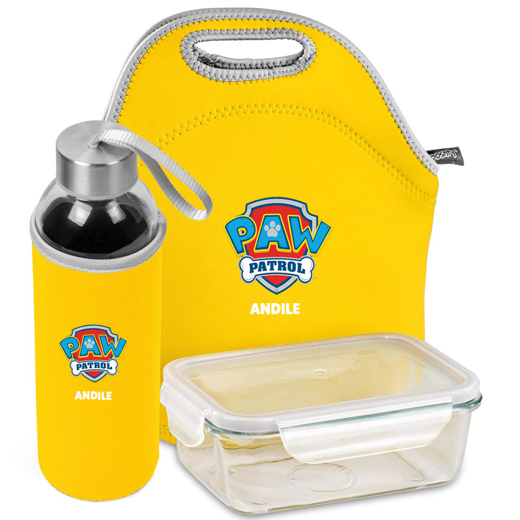Kids Personalized Name Paw Patrol Refreshment Kit