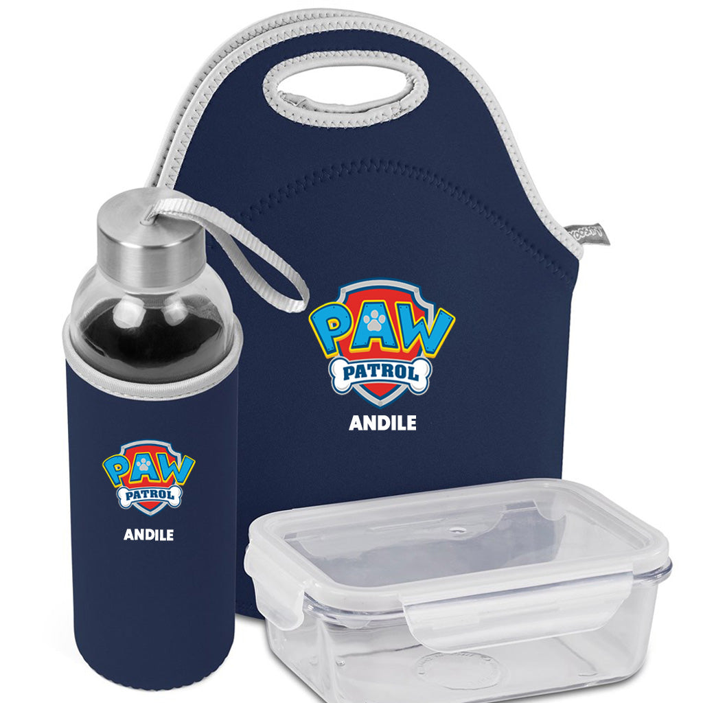 Kids Personalized Name Paw Patrol Refreshment Kit