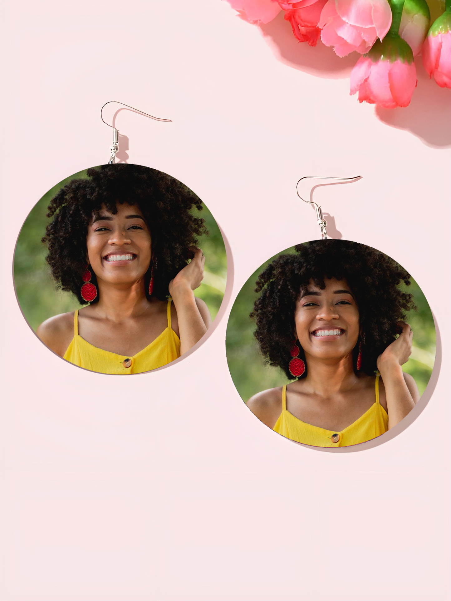Personalised Photo Earrings