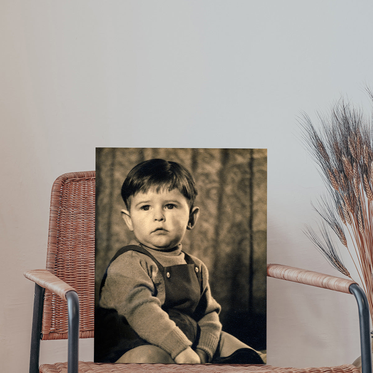 Personalised Vintage Color Canvas