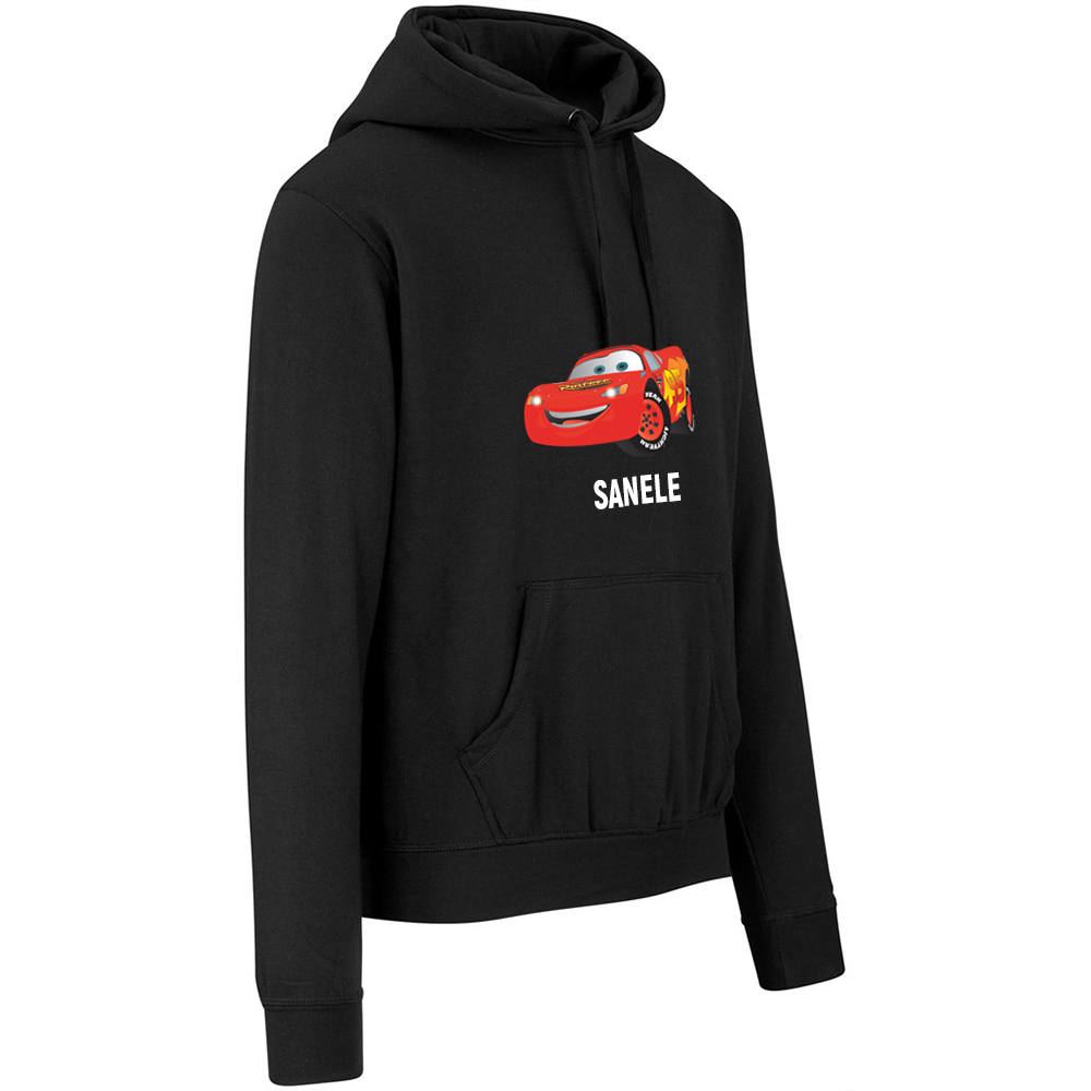 Kids Lightning Mcqueen - Personalized Name Hoodies