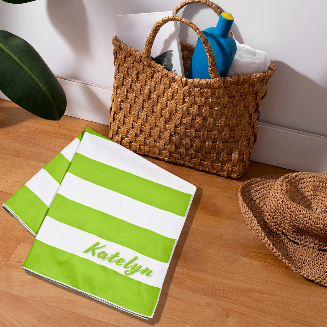 Compact Microfibre Beach Towel - Katelyn