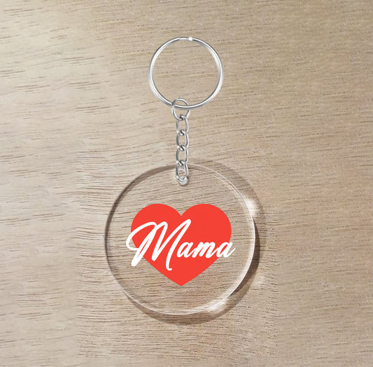 Personalised Classy Keyring - Mama