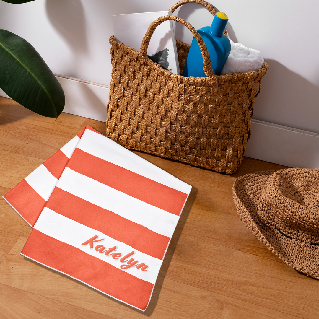 Compact Microfibre Beach Towel - Katelyn