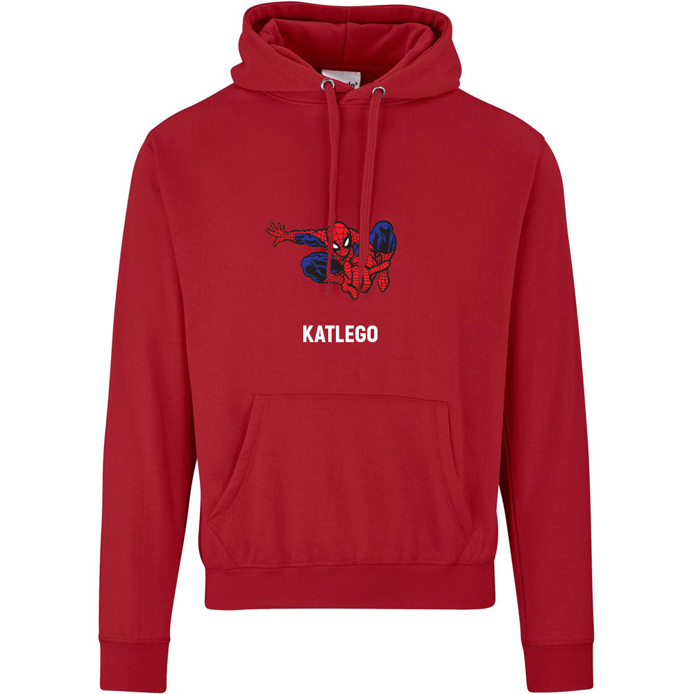 Boys Spider Man - Personalized Name Hoodie
