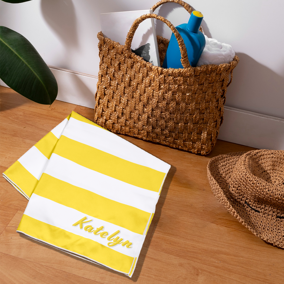 Compact Microfibre Beach Towel - Katelyn