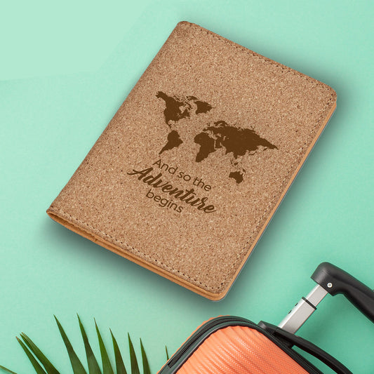 Modern Map Passport Holder