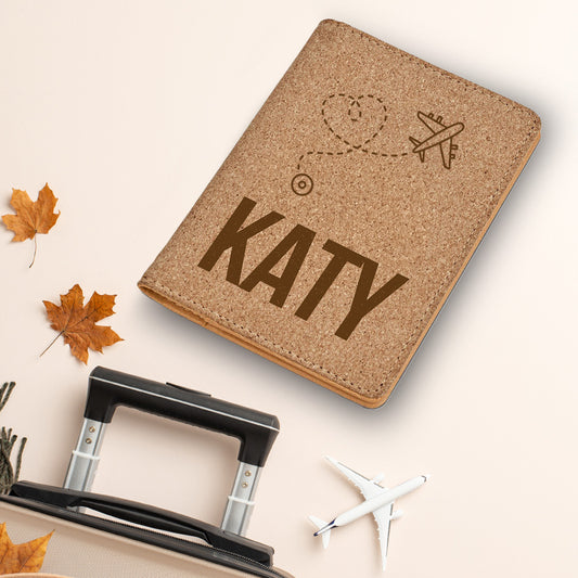 Personalized Name Passport Holder