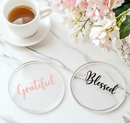 Faith Inspired Coaster Set