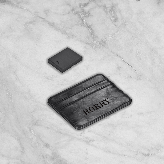 Coleridge SlimSecure Card Wallet - Name ONLY