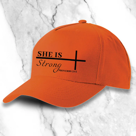 Orange Cap - She is Strong