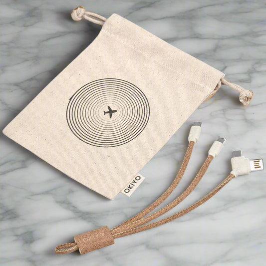 EcoCotton 3-in-1 Charging Cord