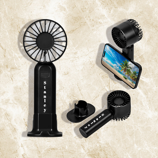 Airflex Rechargeable Handheld Mini USB Fan - Name Only