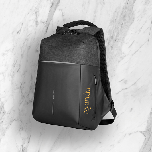 VanguardX Anti-Theft Laptop Backpack - Name