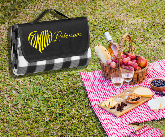 Brook & Breeze Picnic Blanket - Art + Name