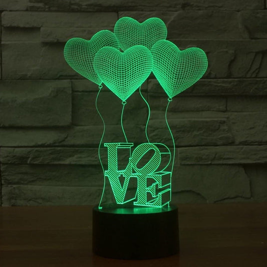 Love LED Lamp