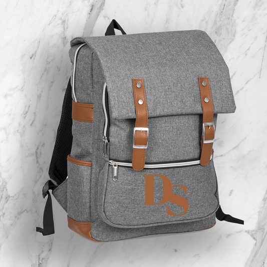 Metro Core Laptop Backpack - Initials