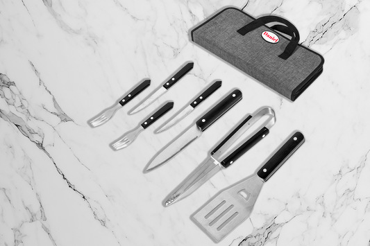 7-Piece Outdoor Braai Set - Name + Art