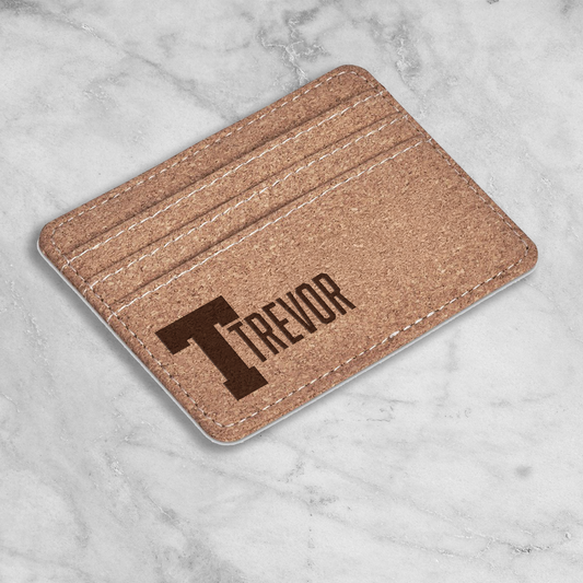 Personalised Lumen Card Holder - Name ONLY
