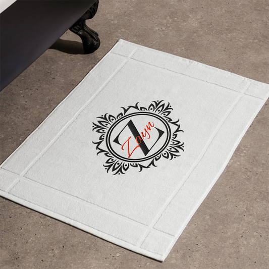 Bath Mat - Art Initial + Name