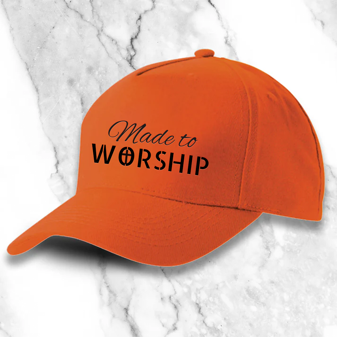 Orange Cap - Made to Worship