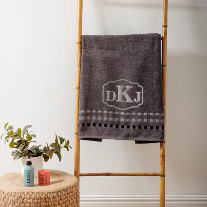 Personalised Initials XXL Bath Sheet