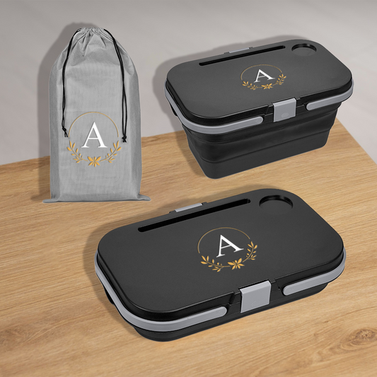 Urban Fold-Up Picnic Basket - Initial + Art