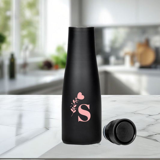 ThermoEdge Stainless Steel Vacuum Water Bottle - 600ml Heart Name