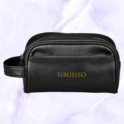 Claska Luxe Toiletry Bag - Name