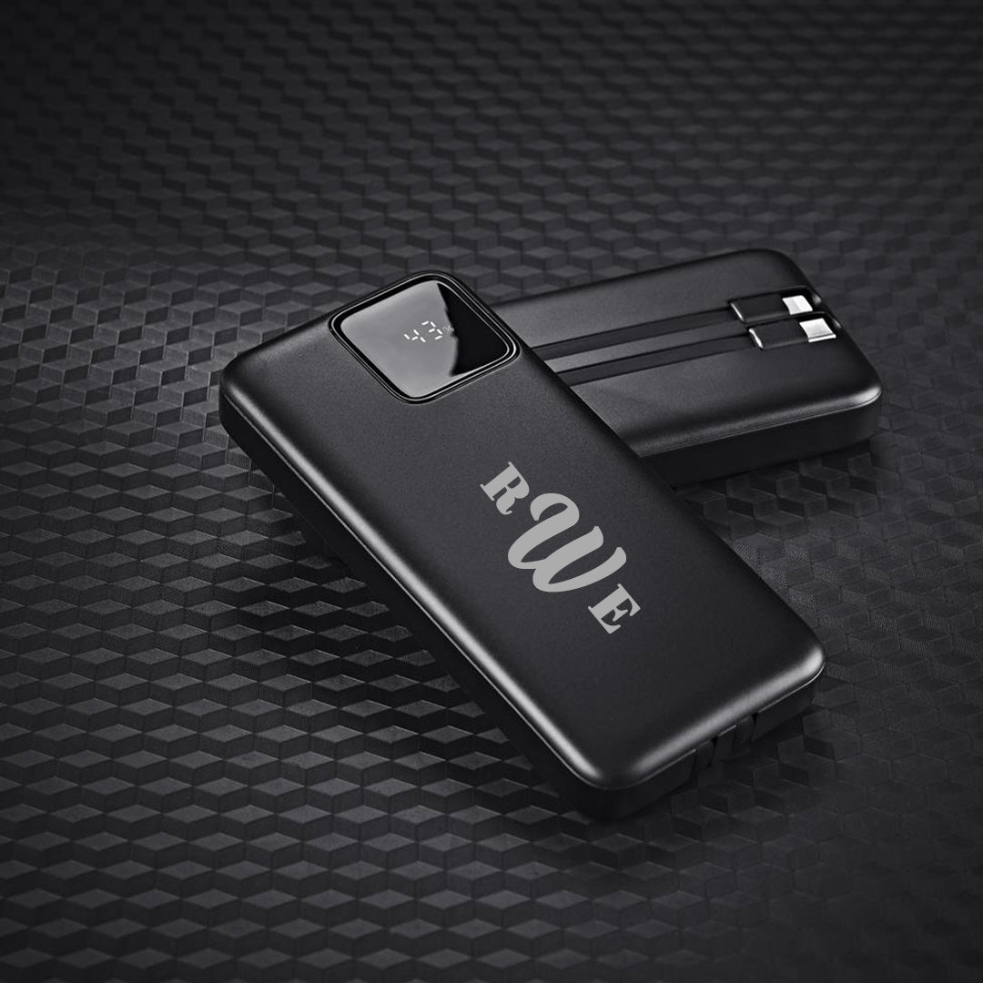 Lagarna HyperCharge 22.5W Power Bank- Initials (10,000mAh)